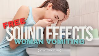 Vomiting Sounds That Make You Cringing  Gagging Sound Effect  Vomiting  FREE Sound Effects [upl. by Romano]