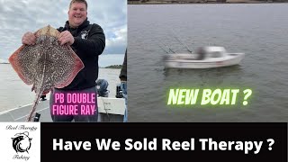 Are we selling Reel Therapy   Fishing Harwich Harbour  Double Figure PB Thornback Ray [upl. by Jasmine860]