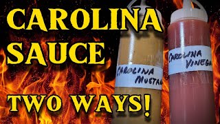 Carolina BBQ Sauce Two Ways [upl. by Nehtanhoj]