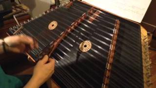 Scotland the Brave slow version on hammered dulcimer [upl. by Yenhoj]