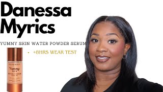 DANESSA MYRICS YUMMY WATER POWDER SERUM  1ST IMPRESSION  8HRS WEAR TEST ON OILY SKIN [upl. by Clementi300]