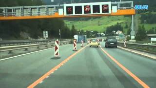 Von Italien nach Österreich über die Brennerautobahn A22  A13 [upl. by Trilley915]