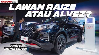 Chery Tiggo 5x Compact SUV Yang Bakal Lawan Toyota Raize  GridOto [upl. by Newmark]