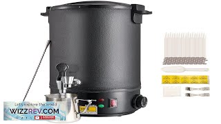 VEVOR 10 L Wax Melter for Candle Making Extra Large Electric Wax Review [upl. by Austine]