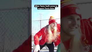 When Taylor Swift comes to support Travis Kelce  shorts [upl. by Huntingdon762]