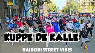 KUPPE DE KALLE  TOBINA NAIROBI STREET VIBES DANCEnairobistreetvibes [upl. by Acir944]