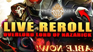 OVERLORD LORD OF NAZARICK LIVE JOIN ME AND LETS REROLL amp PLAY TOGETHER [upl. by Gambell]