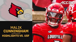 Louisville QB Malik Cunningham Torches The USF Bulls [upl. by Kacey]