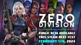 Zero Division  Steam PC  Steam Next Fest Trailer quotIts Timequot [upl. by Else752]