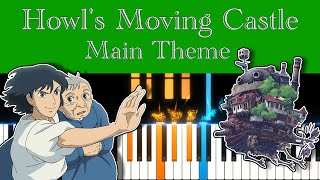 Howls Moving Castle Piano Tutorial  Learn to Play the Magical Theme [upl. by Horne513]