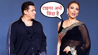 डरा हुआ Salman Khan With GF Iulia Vantur at Heeramandi Premiere [upl. by Selassie17]