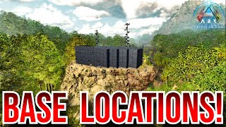 Ark Survival Ascended Best PVP Base SpotsLocations ASA The Island [upl. by Mroz]