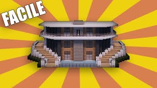 COME COSTRUIRE UNA VILLA MODERNA PAZZESCA  Minecraft Tutorial FACILE [upl. by Irfan803]