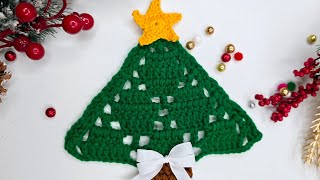 Pino a crochet árbol de navidad a ganchillo tejido fácil [upl. by Koser864]