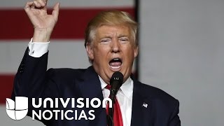 Donald Trump niega acusaciones de mujeres que afirman fueron manoseadas por el magnate sin su consen [upl. by Nadabus]