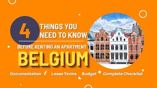 Renting an Apartment for the First Time in Belgium II 2023 Updated Housing Guidelines [upl. by Airat798]