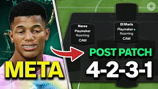 POST PATCH BEST META 4231 CUSTOM TACTICS  ft DUO PLAYMAKER NO10 ROLE  FC 25 ULTIMATE TEAM [upl. by Sinnek]