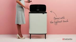 Brabantia Bo Touch Bin HI 60L and 2 x 30L for easy waste separating  Brabantia [upl. by Hi]