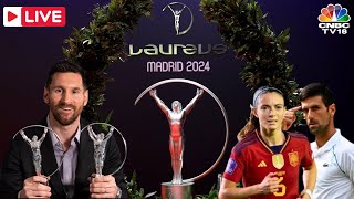 24th Laureus World Sports Awards LIVE  SportsmanSportswoman of The Year Awards  Djokovic  IN18L [upl. by Azzil155]