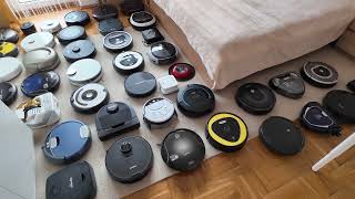 Summer 2024 current RoboVac Collection Video  How many robovacs do I own [upl. by Tamqrah]