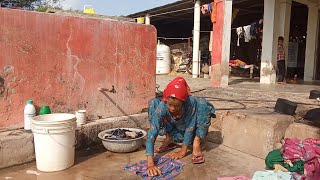 cleaning vlog salwar suit cleaning vlog Desi salwar vlog [upl. by Aerdnahs978]