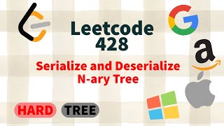 Serialize and Deserialize Nary Tree Leetcode 428 [upl. by Auberta]