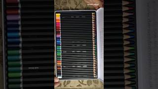 Unboxing of Derwent Pencil Colours hislerim art drawing shorts unboxing [upl. by Oidgime]