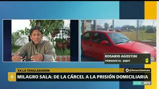 Así trasladaron a Milagro Sala de la cárcel  Café de la Tarde [upl. by Karola861]