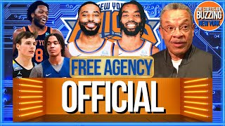 KNICKS ANNOUNCE DEALS Walt Perrin speaks on BatesDiop Summer League Rokas Free Agency Q amp A [upl. by Joash568]