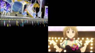 デレステアニデレ13話「GOIN」比較 [upl. by Nyad996]