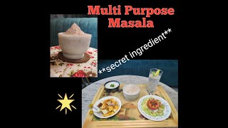 Multipurpose Masala  Chaat Masala Kaise Banaye [upl. by Ordisy]