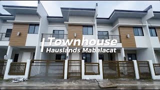 3550000 Pre selling Townhouse for Sale in Hausland Mabalacat Pampanga [upl. by Drud]