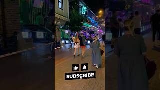 Alanya Bar Street Night Club Disco Night Life shortsvideo holiday alanya barstreet nightlife [upl. by Odraccir]