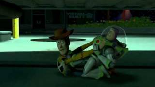 Disney Pixar Toy Story  Woody VS Buzz [upl. by Zephan]