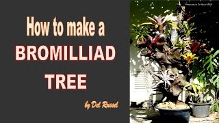 How to make a BROMILLIAD TREE [upl. by Airdnoed]