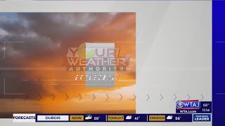 Wednesday night weathercast [upl. by Akiemahs135]