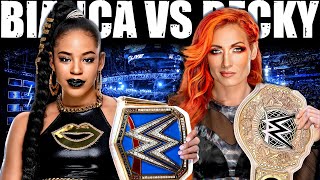 quotRivalry Renewed Bianca Belair vs Becky Lynch in WWE2k24 Showdownquot [upl. by Nannek]