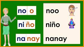 PAGBASA mga SALITANG May DALAWANG PANTIG  Aralin 3  Phonics  Reading amp Vocabulary Skills [upl. by Ahsimot]