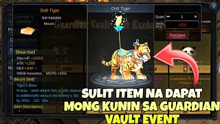 Best Item Na Dapat Mong Kunin Sa Guardian Vault Event Na Dapat Mong Malaman MU Dragon Adventure [upl. by Eanel]