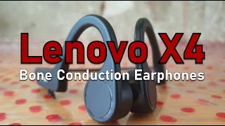 Lenovo x4 bone conducting headphones [upl. by Ojiram371]