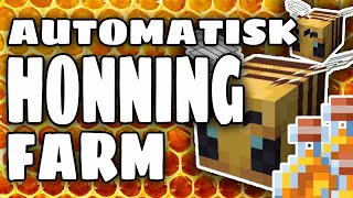 Automatisk Honning Farm Minelife Ep 6  Dansk Minecraft [upl. by Alded422]