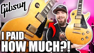 HOW MUCH I PAID FOR MY LES PAUL CUSTOM AND OTHER FACTS [upl. by Ennoira]