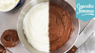 Cream Cheese Icing Masterclass Classic amp Chocolate recipes  Cupcake Jemma [upl. by Nivk]