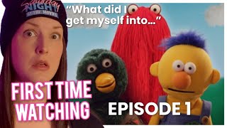 Dont Hug Me Im Scared Episode 1 Reaction donthugmeimscared dhmis reaction [upl. by Chemush]