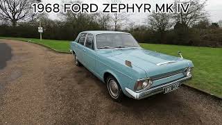 1968 FORD ZEPHYR MK IV [upl. by Oilcareh]