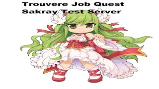 Trouvere Job Quest  Ragnarok Online kRO [upl. by Disini]