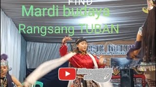 RANGSANG TUBAN  MARDI BUDAYA KEDONG REJA KAUMAN  penari wanitadian saluki chenel [upl. by Alithea]