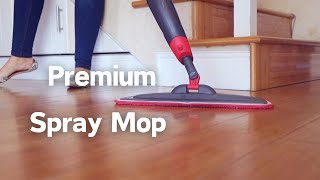 💧 Clean Experience HighEfficiency Spray Mop Review 🧹 [upl. by Gino913]