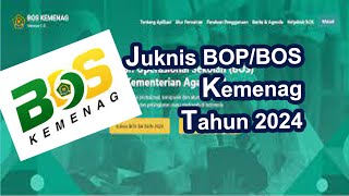 Juknis BOPBOS Kemenag Tahun 2024 [upl. by Aikemaj969]