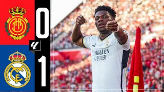 RCD Mallorca 01 Real Madrid  HIGHLIGHTS  LaLiga 202324 [upl. by Tremml]